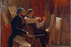 764 The Studio - Winslow Homer 1867 - American Wing New York Metropolitan Museum of Art